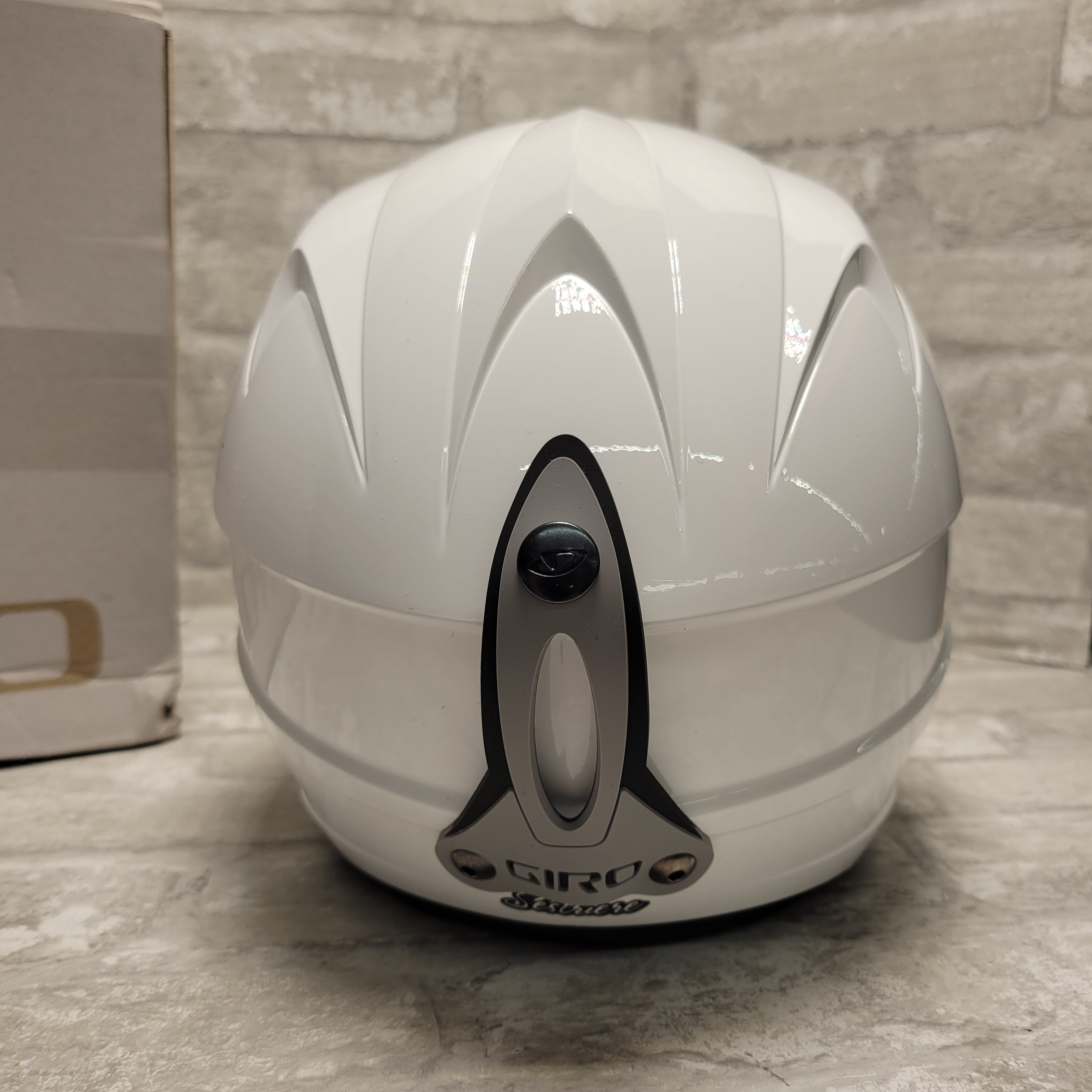 Giro Sestriere Race Snow Helmet #2033947, Adult White Small (8075274584302)